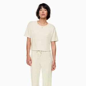 Aritzia brown Short Sleeve Tee